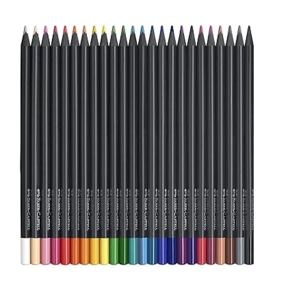 LAPIS DE COR 24 CORES SUPERSOFT 120724SOFT FABER CASTELL