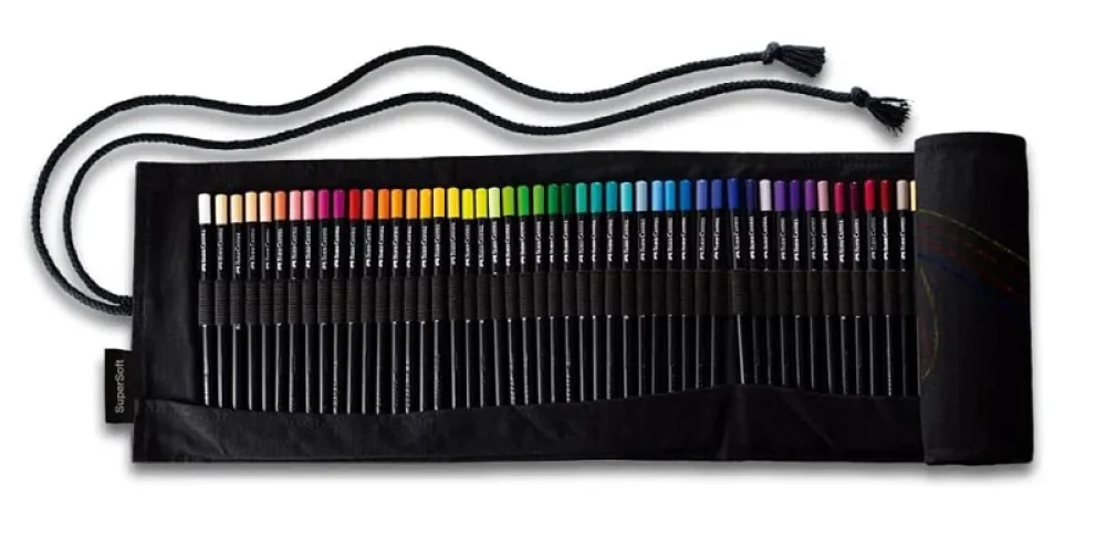 LAPIS DE COR 72 CORES SUPERSOFT C/ ESTOJO 120772 FABER