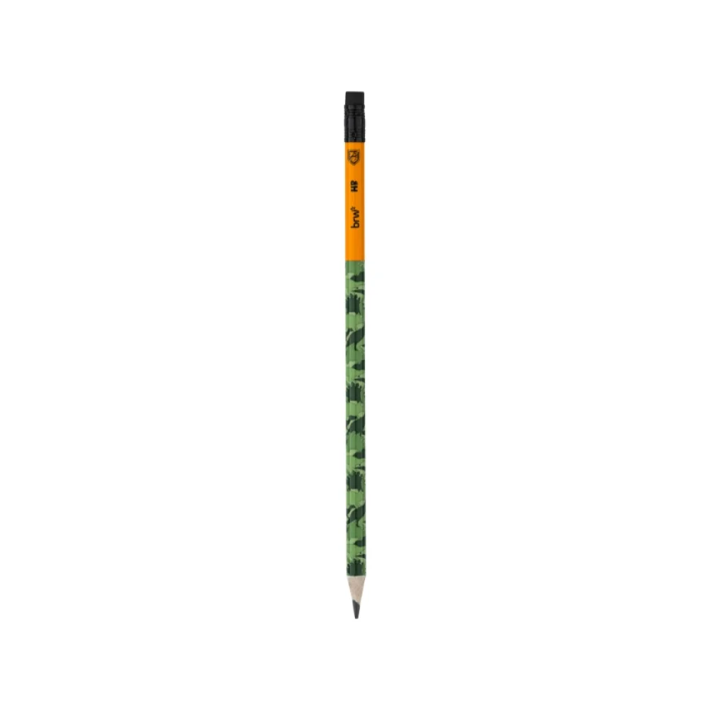 LAPIS GRAFITE HB N2 REDONDO C/ BORRACHA RAPTORS LP7210 BRW