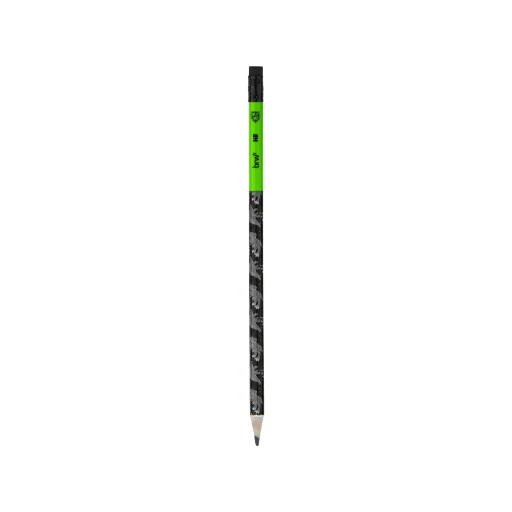 LAPIS GRAFITE HB N2 REDONDO C/ BORRACHA RAPTORS LP7210 BRW