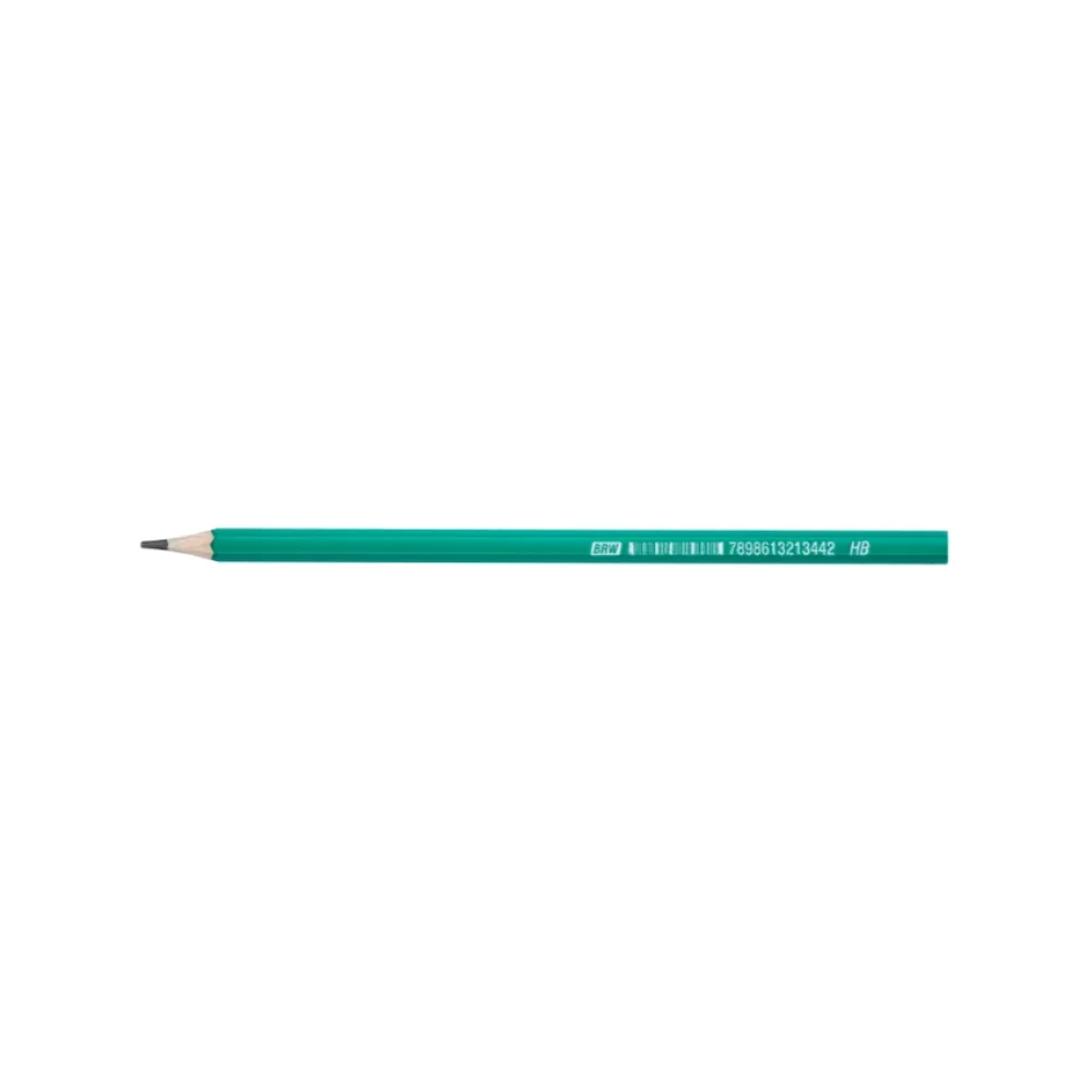 LÁPIS GRAFITE HB N2 SEXTAVADO VERDE LP1442 BRW
