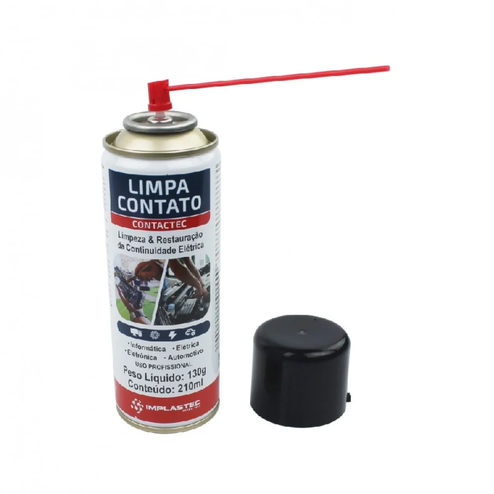LIMPA CONTATO 130G/210ML IMPLASTEC