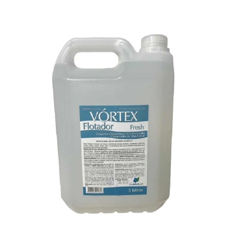 LIMPADOR OXIGENADO DE USO GERAL 5L VORTEX FLOTADOR CLARALUX