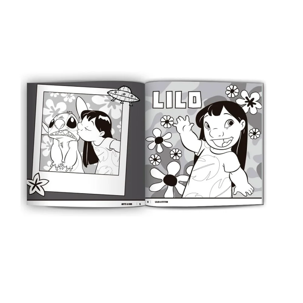 LIVRO ARTE E COR STITCH CULTURAMA