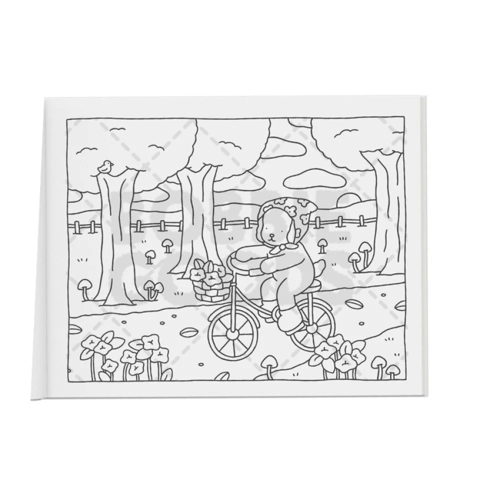LIVRO INFANTIL PARA COLORIR DIAS FRIOS BOBBIE GOODS