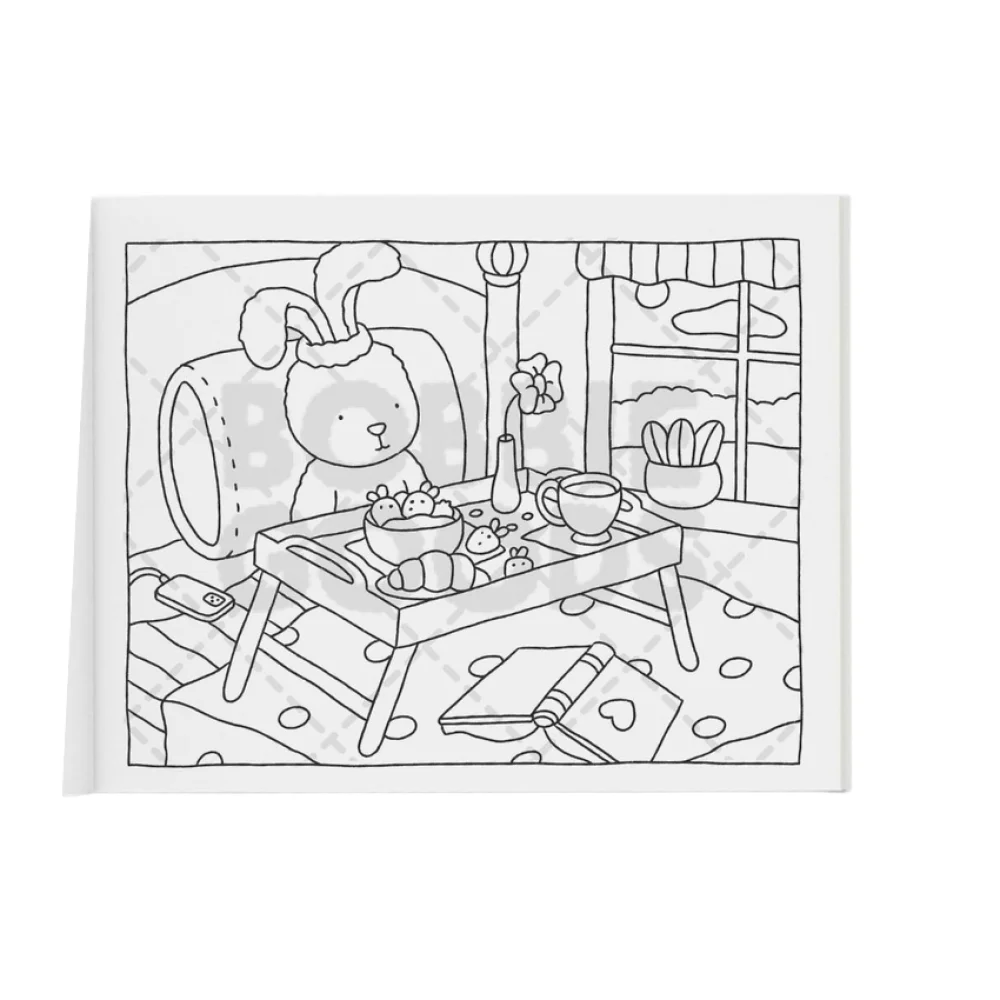 LIVRO INFANTIL PARA COLORIR DIAS QUENTES BOBBIE GOODS