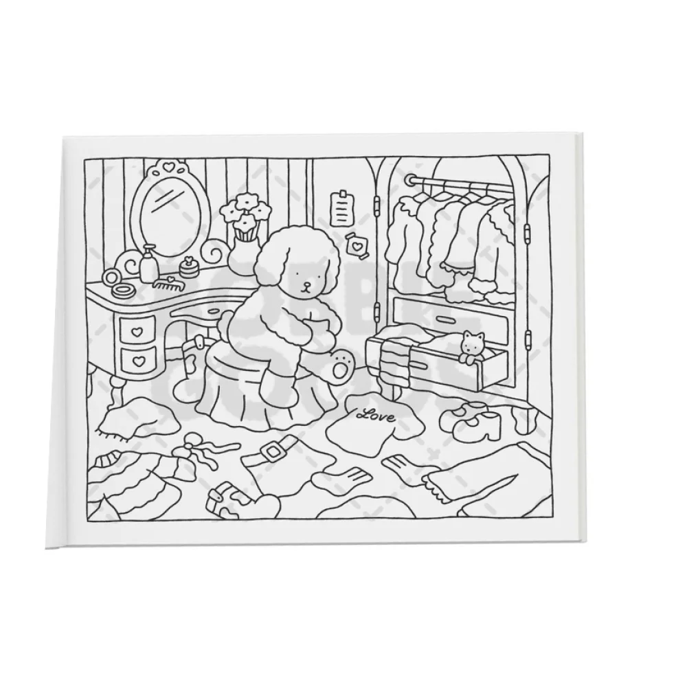 LIVRO INFANTIL PARA COLORIR DO DIA PARA A NOITE BOBBIE GOODS