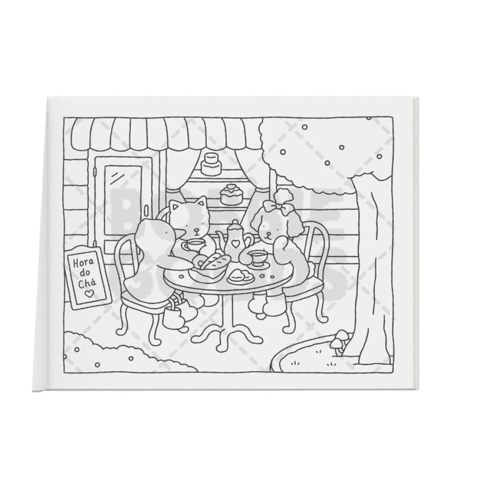 LIVRO INFANTIL PARA COLORIR ISSO E AQUILO BOBBIE GOODS