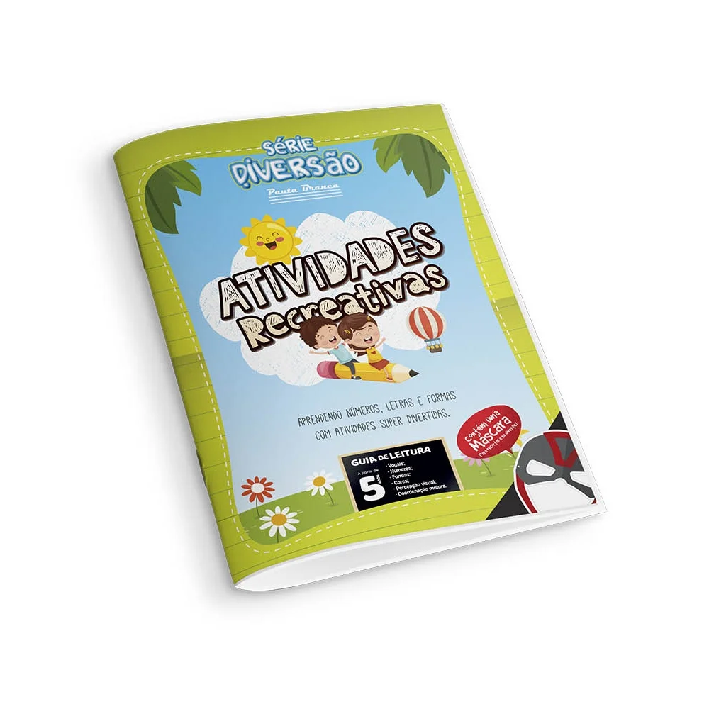 LIVRO PARA COLORIR 4 FOLHAS SERIE DIVERSAO 500259 PAUTA BRANCA