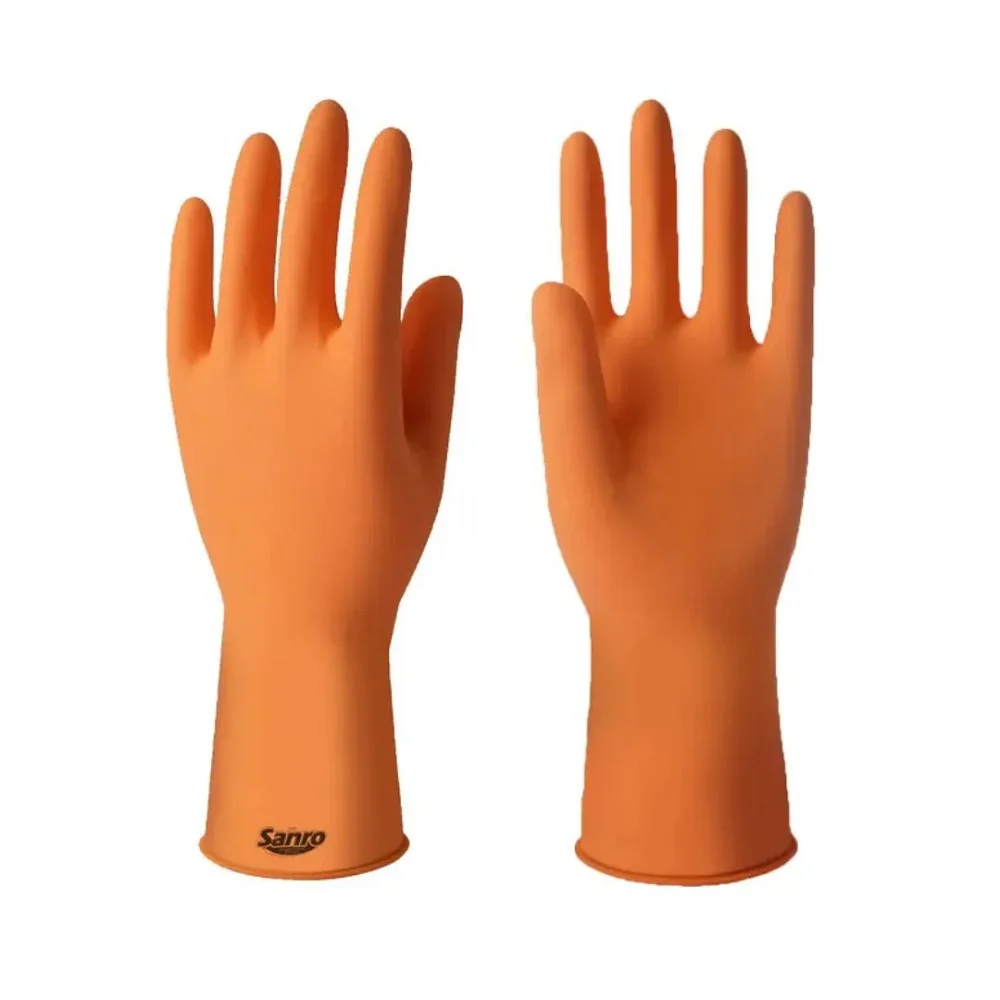 LUVA MULTIUSO TAMANHO (M) SANRO PLUS LARANJA