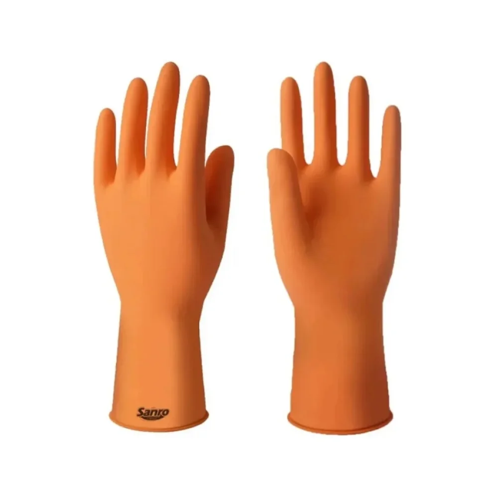 LUVA MULTIUSO TAMANHO (P) SANRO PLUS LARANJA