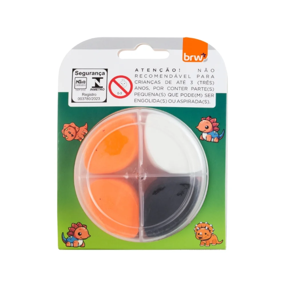 MASSA P/ MODELAR DIVERTIDA 30G C/ 3 CORES TRICE MM0102 BRW