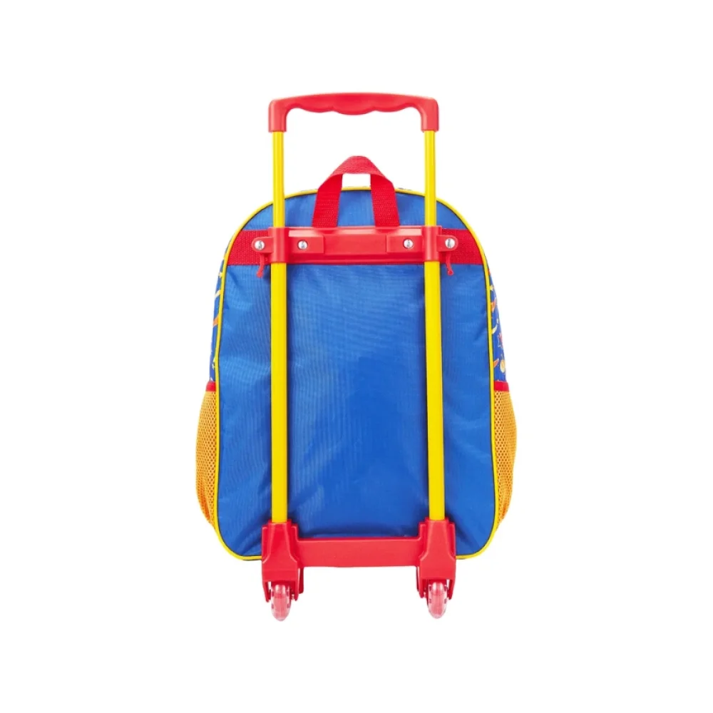MOCHILA C/ RODINHA MEDIA ASTRONAUTA + LANCHEIRA E ESTOJO XERYUS
