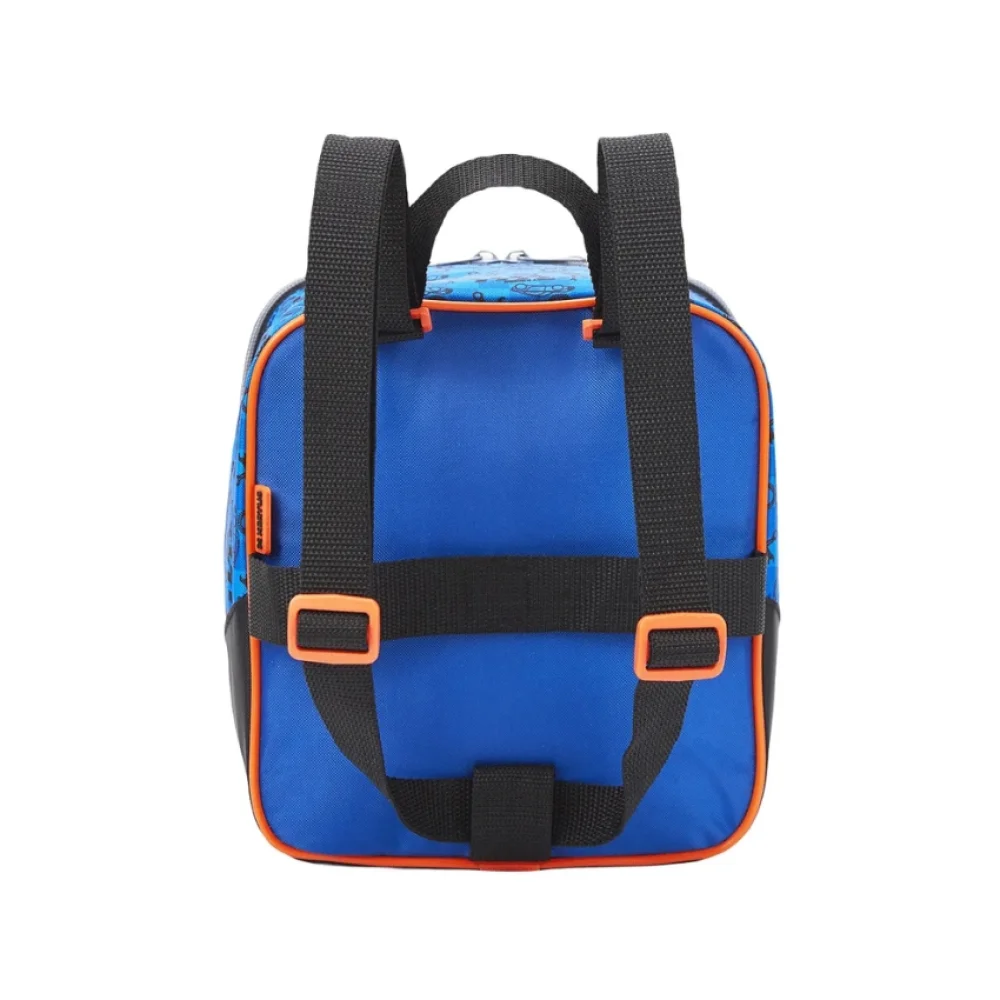MOCHILA C/ RODINHA MEDIA CARS + LANCHEIRA E ESTOJO XERYUS