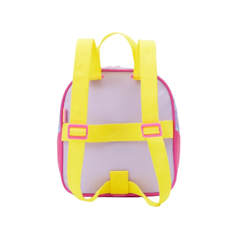 MOCHILA C/ RODINHA MEDIA UNICORNIO + LANCHEIRA E ESTOJO XERYUS