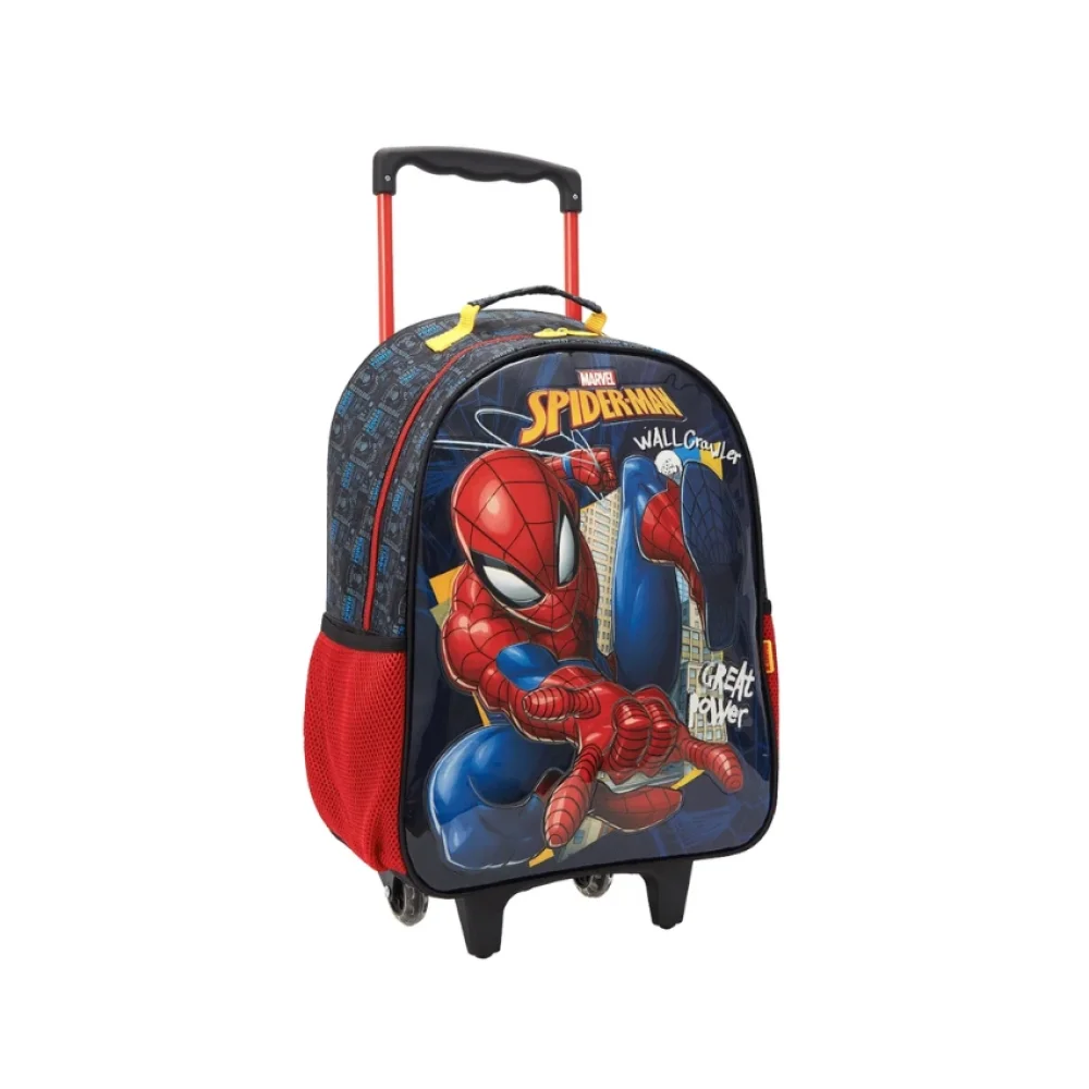 MOCHILA C/ RODINHA PEQUENA SPIDER MAN 13341 XERYUS