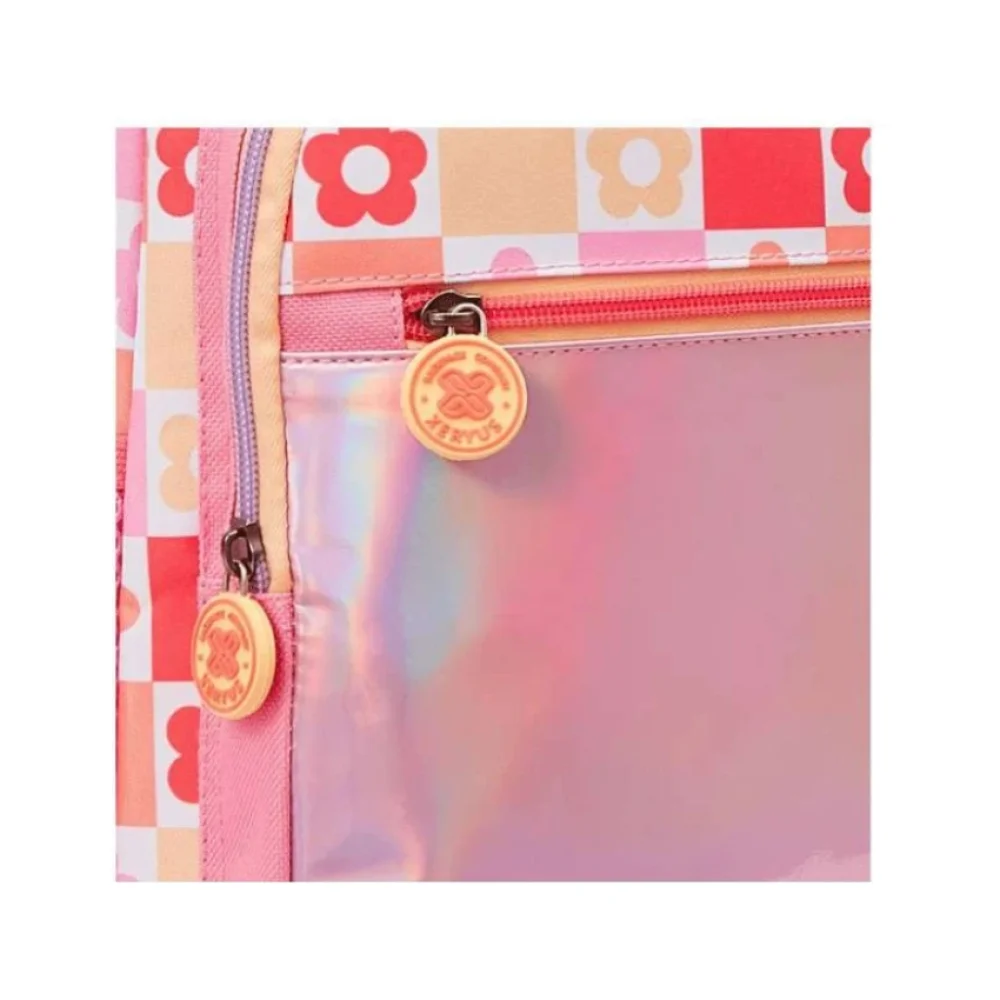 MOCHILA ESCOLAR GRANDE COLLEGE DAISY ROSA 13801 XERYUS