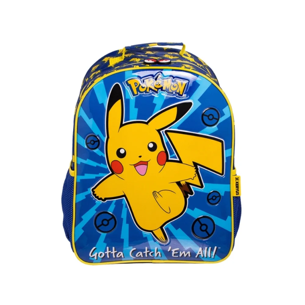 MOCHILA ESCOLAR GRANDE POKEMÓN PIKACHU 13612 XERYUS