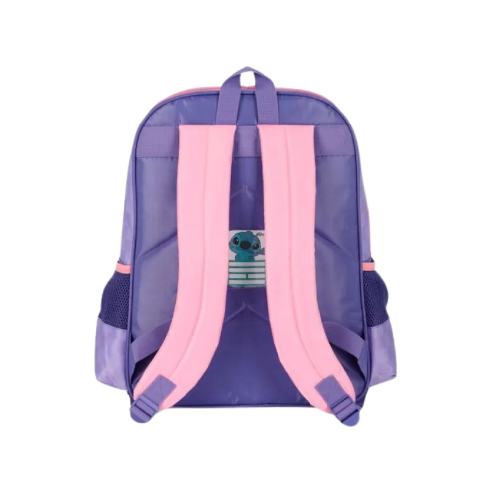 MOCHILA ESCOLAR STITCH ROXA IS41541SC-VD LUXCEL