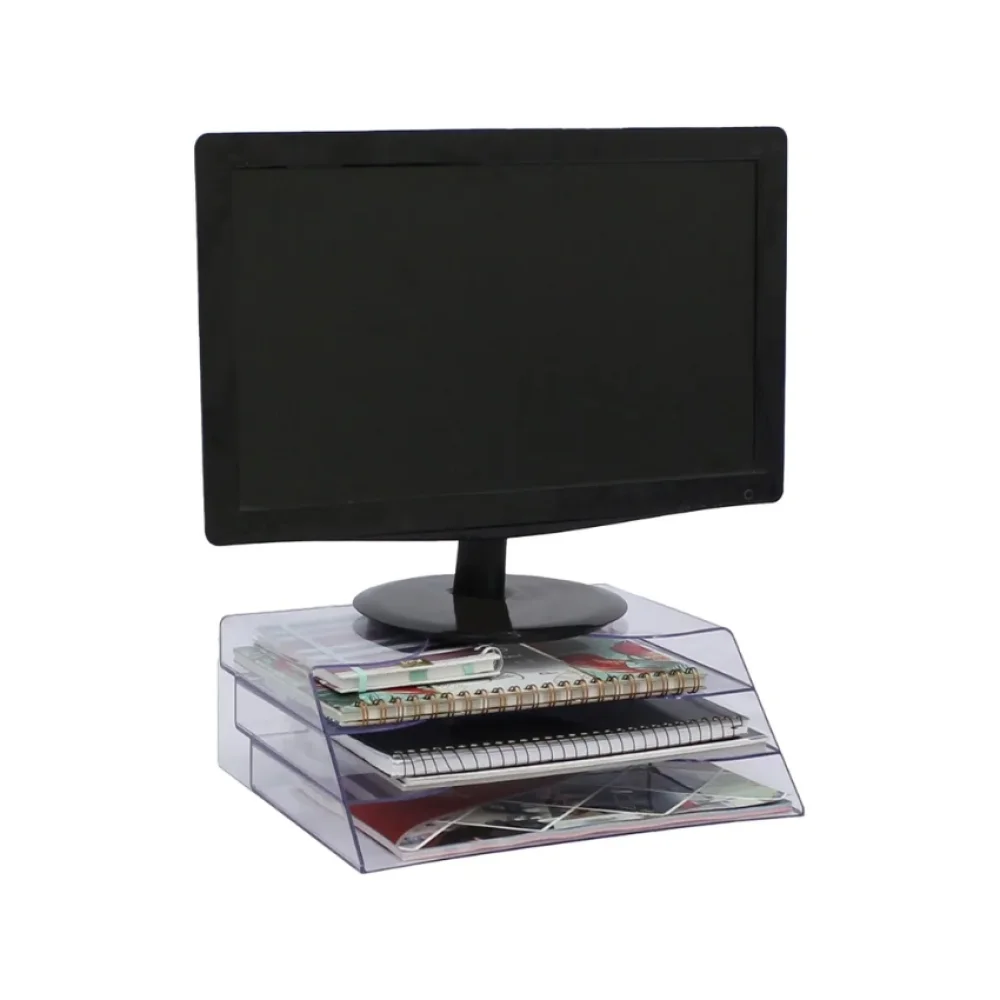 ORGANIZADOR TRIPLO HORIZONTAL FUMÊ 10170078 MAXCRIL