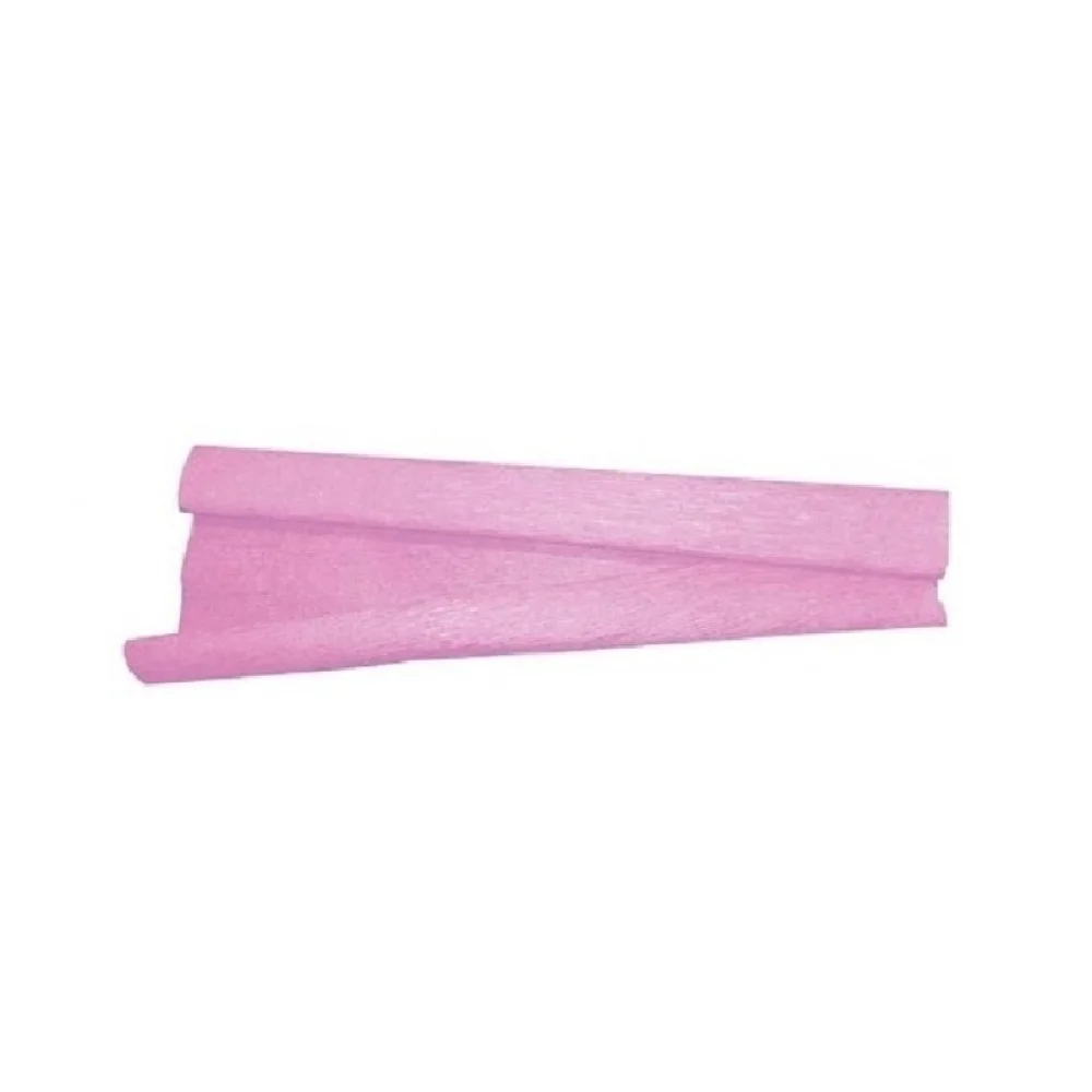 PAPEL CREPOM 48 CM X 2 MTS ROSA CLARO