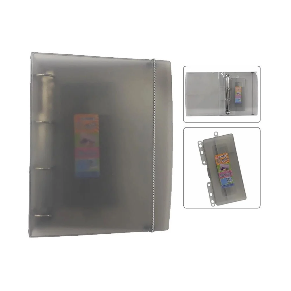 PASTA FICHARIO 4 ARGOLAS + ESTOJO TEEN BOX FUME 838 ACRIMET