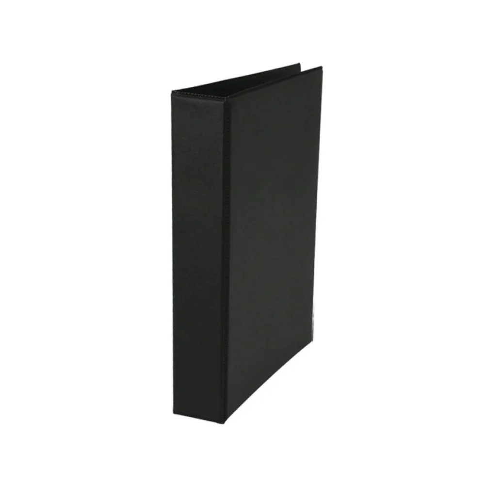 PASTA FICHÁRIO OFÍCIO 4 ARGOLAS PLASTIFICADA 75 MM PRETA 7067 DAC