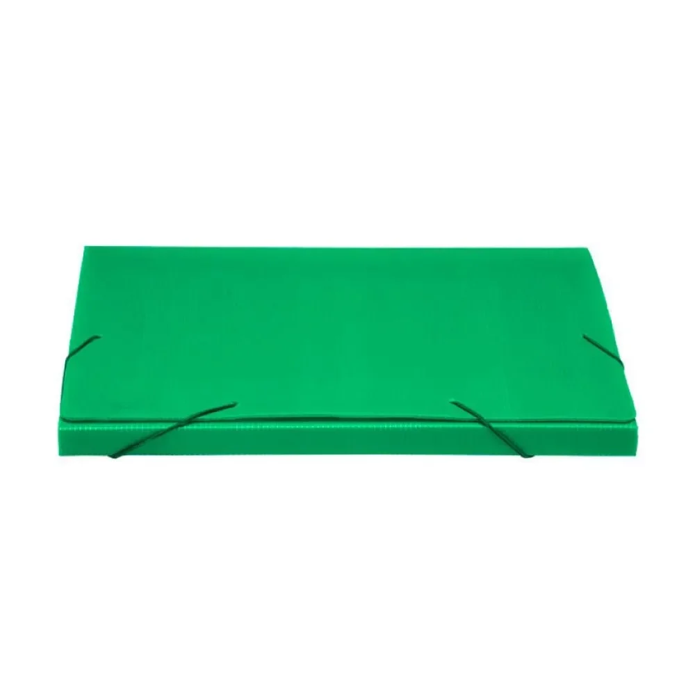 PASTA POLIONDA C/ ABA ELÁSTICA 20 MM VERDE 20208 POLIBRAS