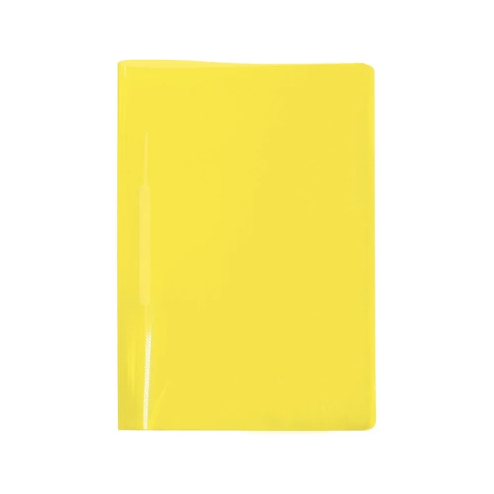 PASTA PP C/ GRAMPO TRILHO PLÁSTICO AMARELA 606PP DAC