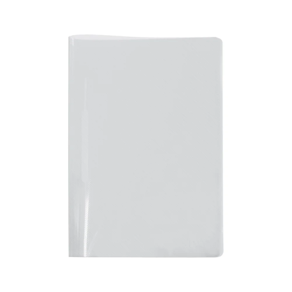 PASTA PP C/ GRAMPO TRILHO PLÁSTICO CRISTAL 606PP DAC