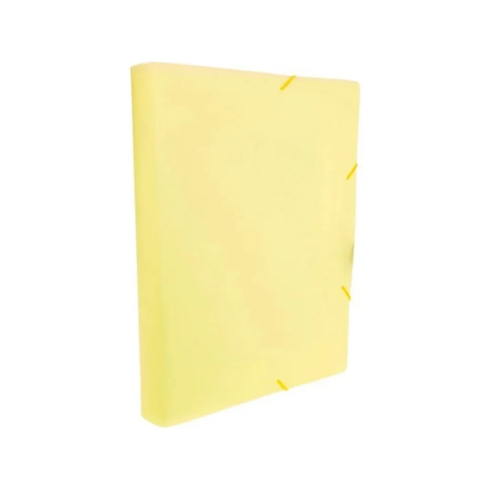 PASTA ABA ELÁSTICA OFÍCIO 40 MM LINE SERENA AMARELO 0249 DELLO