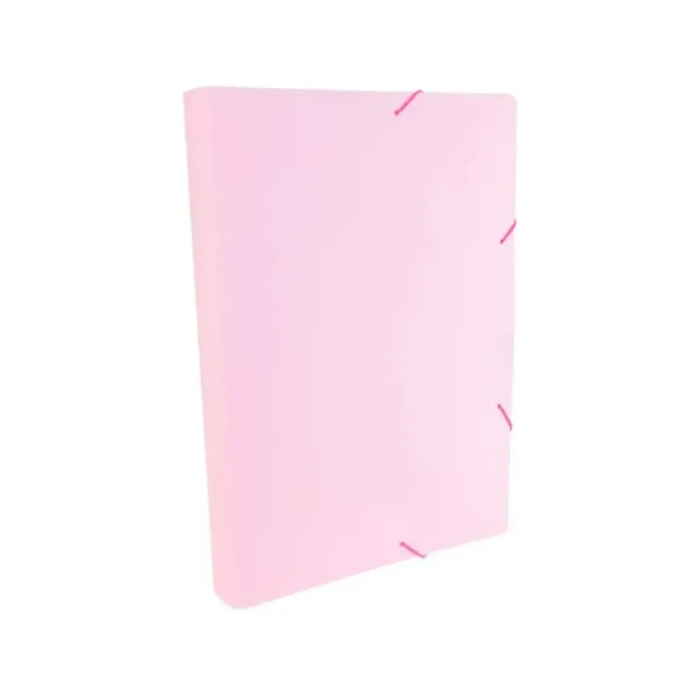 PASTA ABA ELÁSTICA OFÍCIO 40 MM LINE SERENA ROSA 0249 DELLO