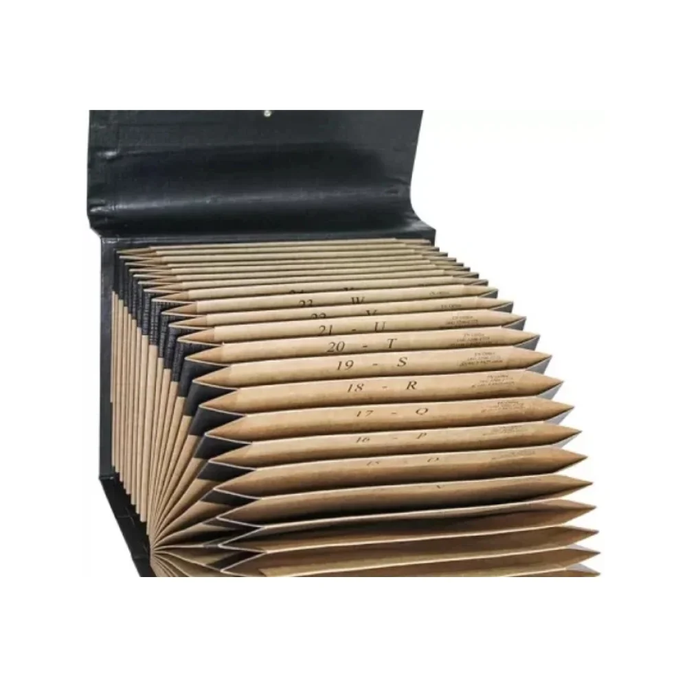 PASTA SANFONADA DUPLICATA 31 DIVISÕES PERCALUX 1453 TN