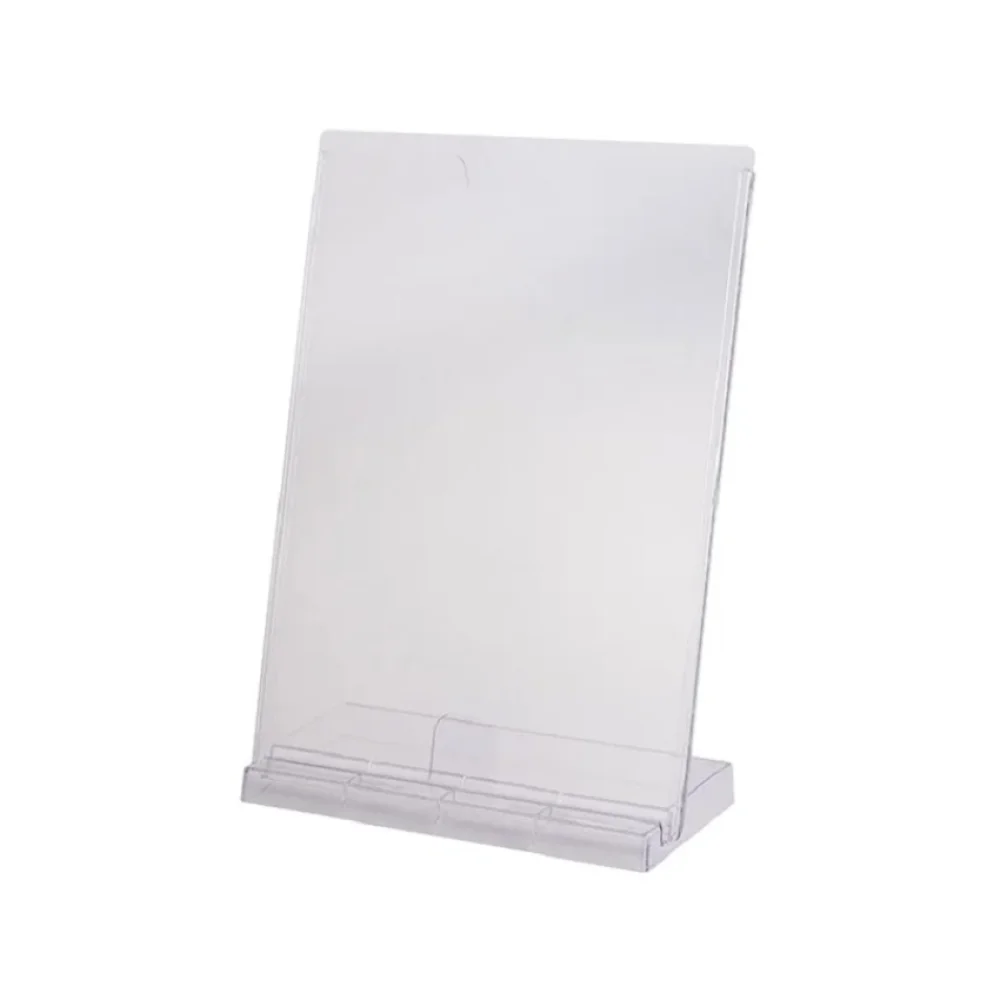 QUADRO MULTIUSO A4 PP RIGIDO CRISTAL C/ SUPORTE 10090024 MAXCRIL