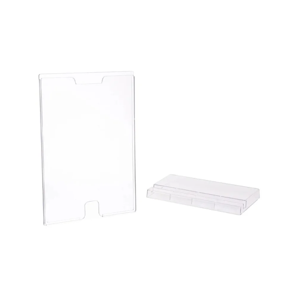 QUADRO MULTIUSO A4 PP RIGIDO CRISTAL C/ SUPORTE 10090024 MAXCRIL