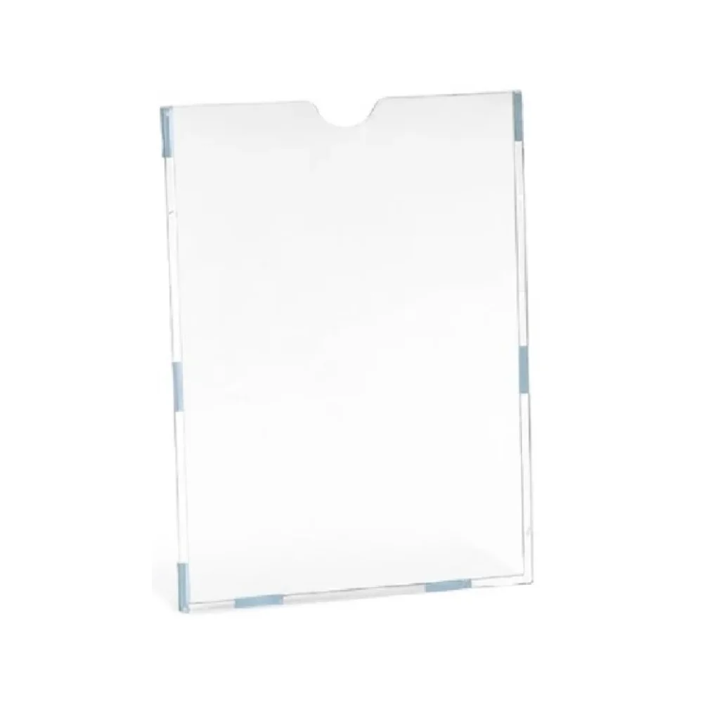 QUADRO MULTIUSO A4 PP RIGIDO CRISTAL S/ FUNDO 10090013 MAXCRIL