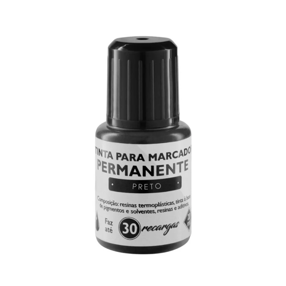 REABASTECEDOR PINCEL ATÔMICO 20 ML PRETO TR7002 BRW