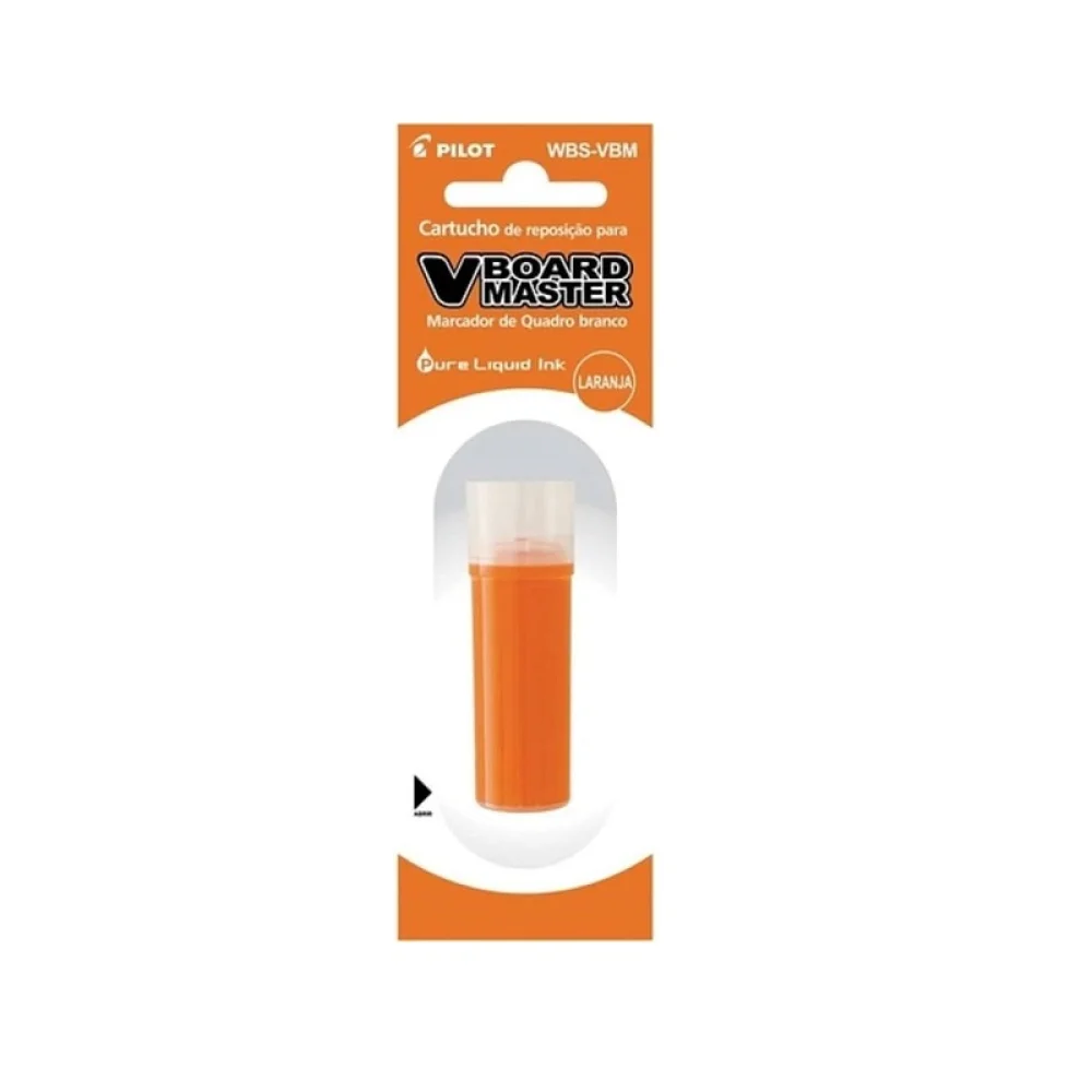 REFIL P/ CANETA QUADRO BRANCO LARANJA WBS PILOT