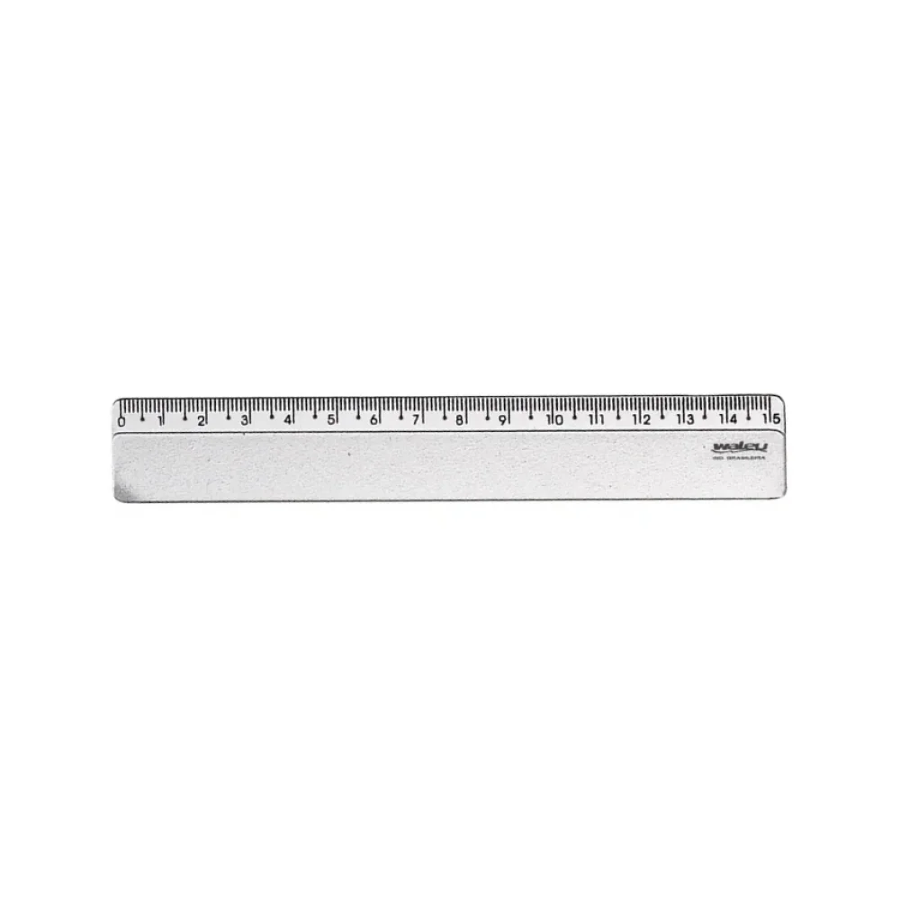 RÉGUA 15 CM PLÁSTICA 10270001 MAXCRIL