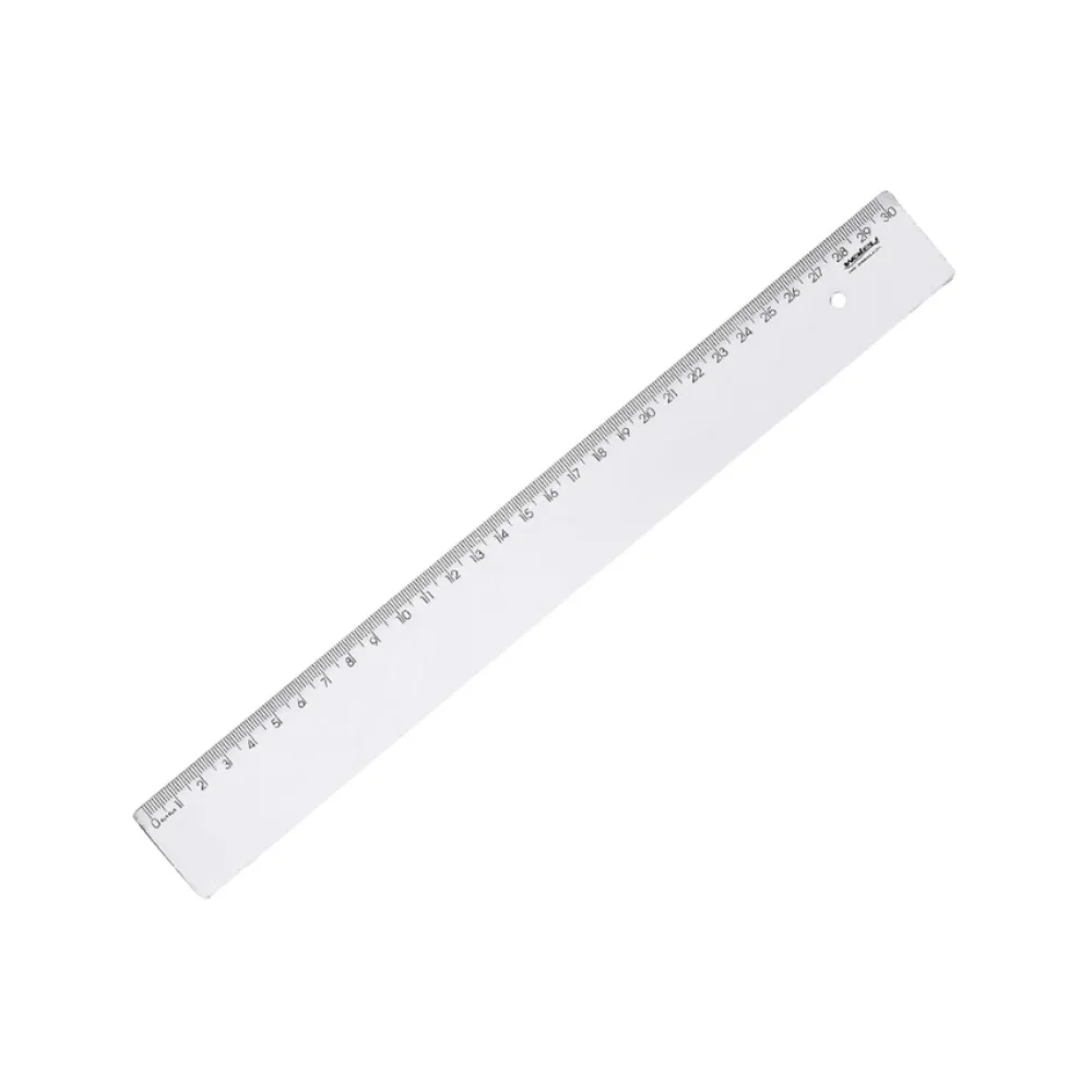 RÉGUA 30 CM NEW LINE CRISTAL 10270017 MAXCRIL