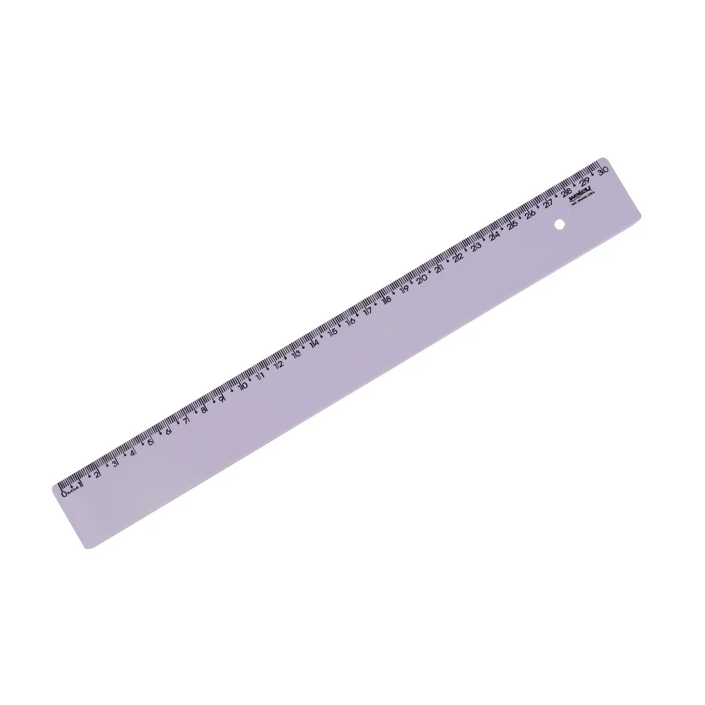 REGUA 30 CM NEW LINE LILAS PASTEL 10270097 MAXCRIL