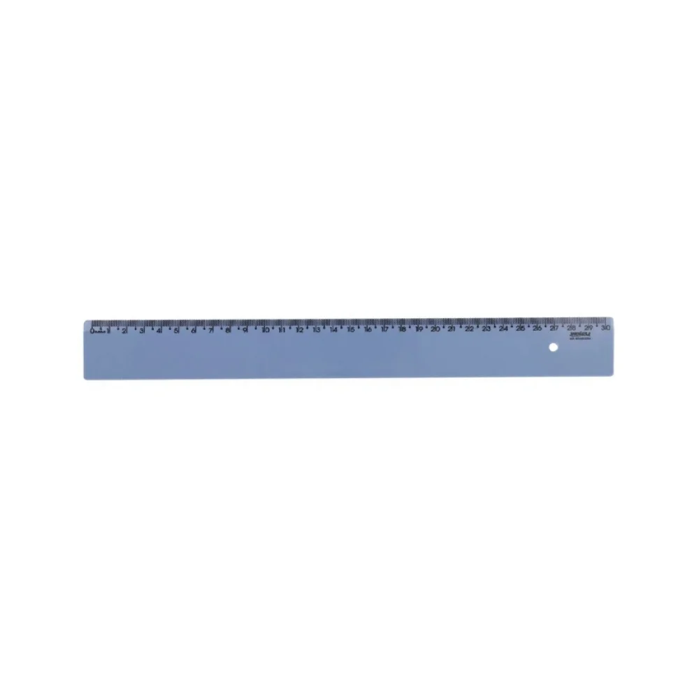 RÉGUA 30 CM NEW LINE AZUL PASTEL 10270095 MAXCRIL