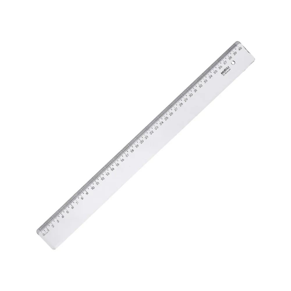 RÉGUA 40 CM NEW LINE CRISTAL 10270029 WALEU