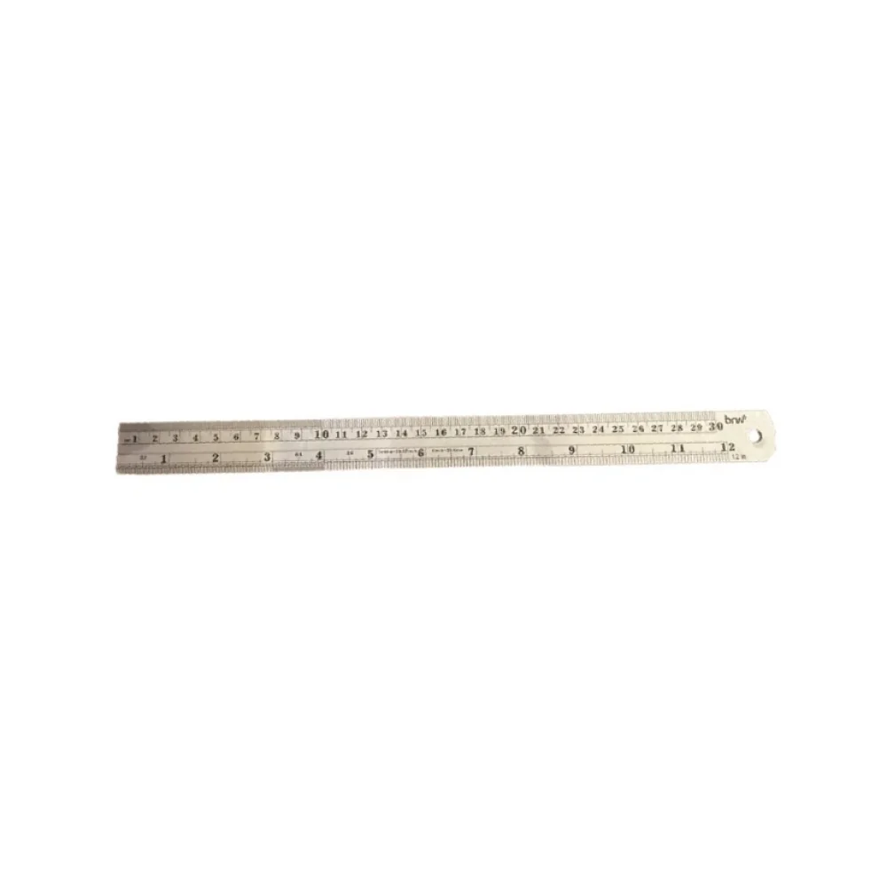 RÉGUA DE AÇO 30 CM RE3000 BRW