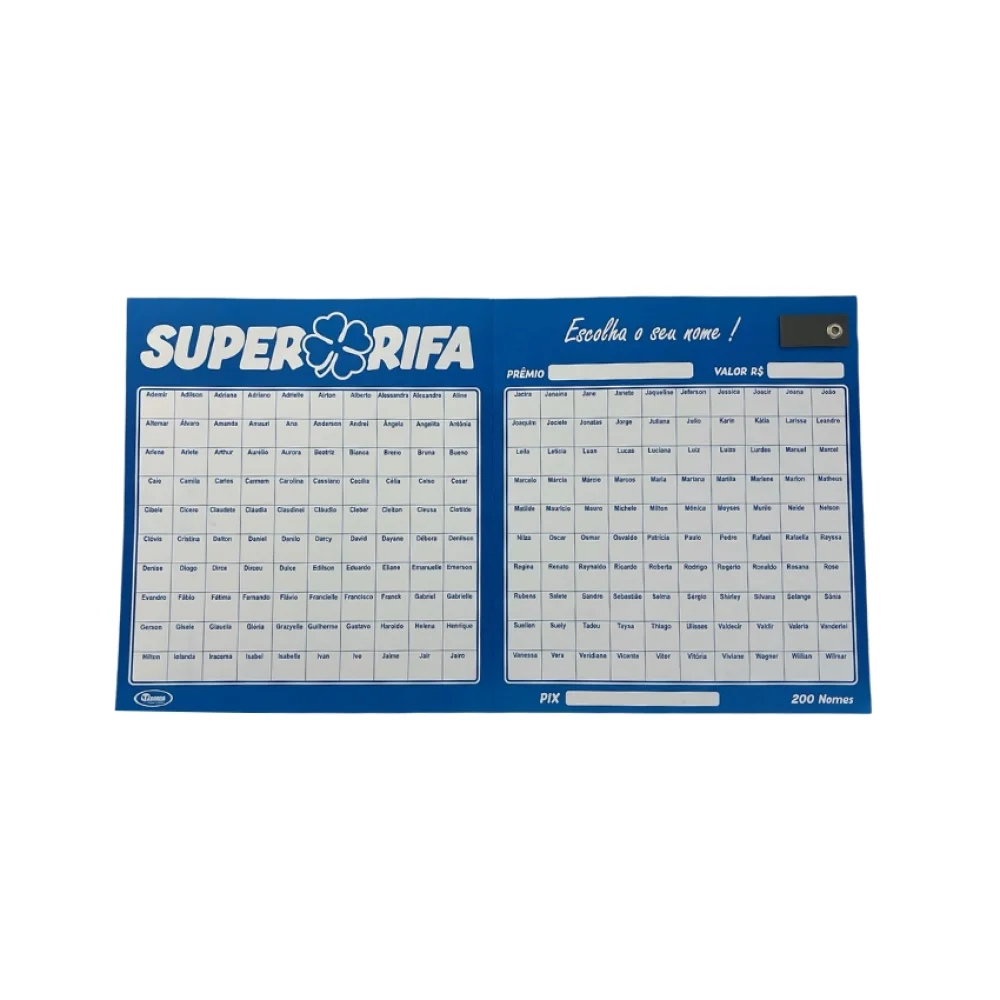RIFA 200 NOMES