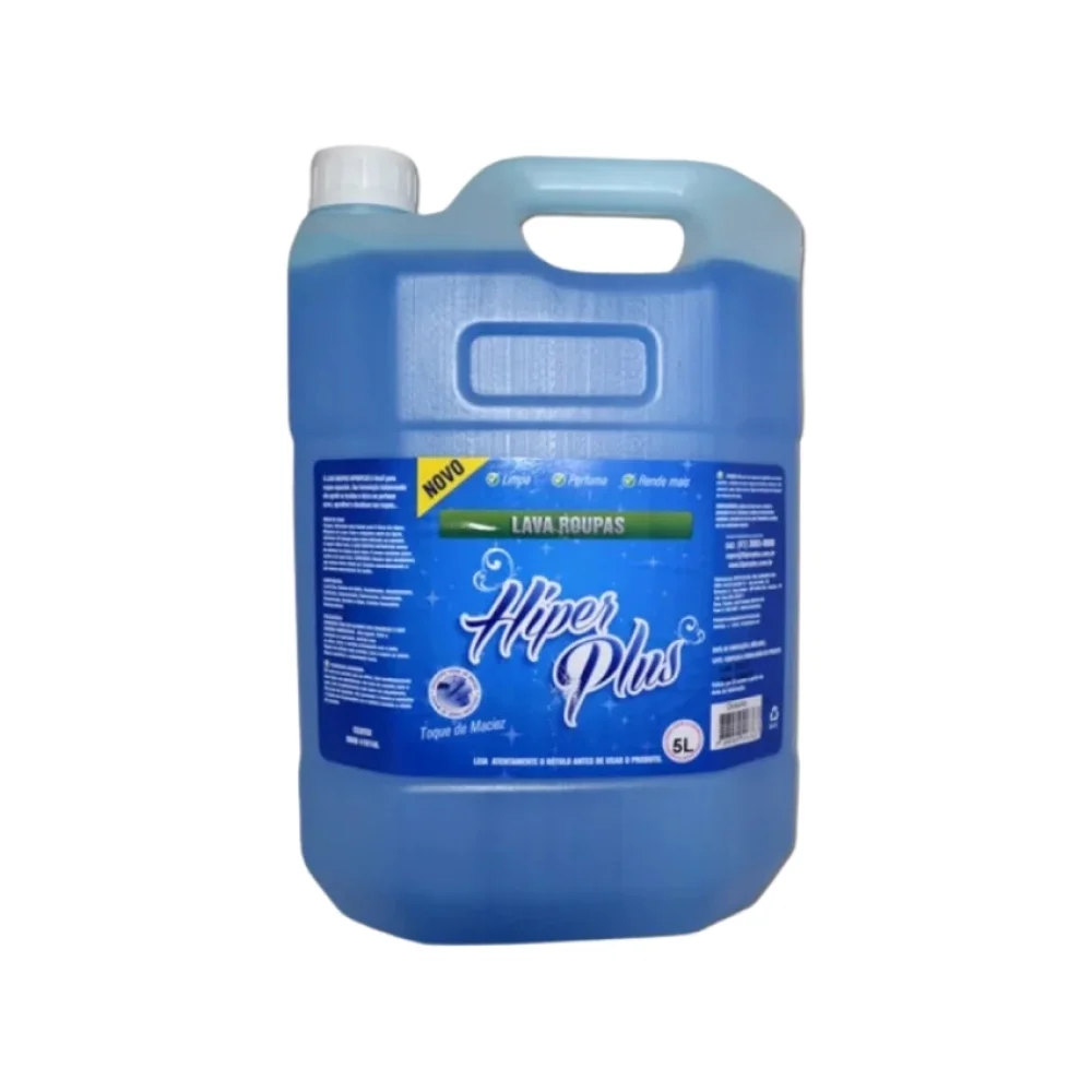 SABÃO LÍQUIDO LAVA ROUPAS 5 L OCEANO HIPERPLUS