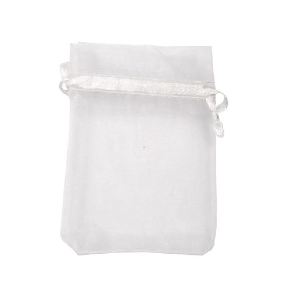 SACO ORGANZA 20 X 30 CM BRANCO UNIDADE