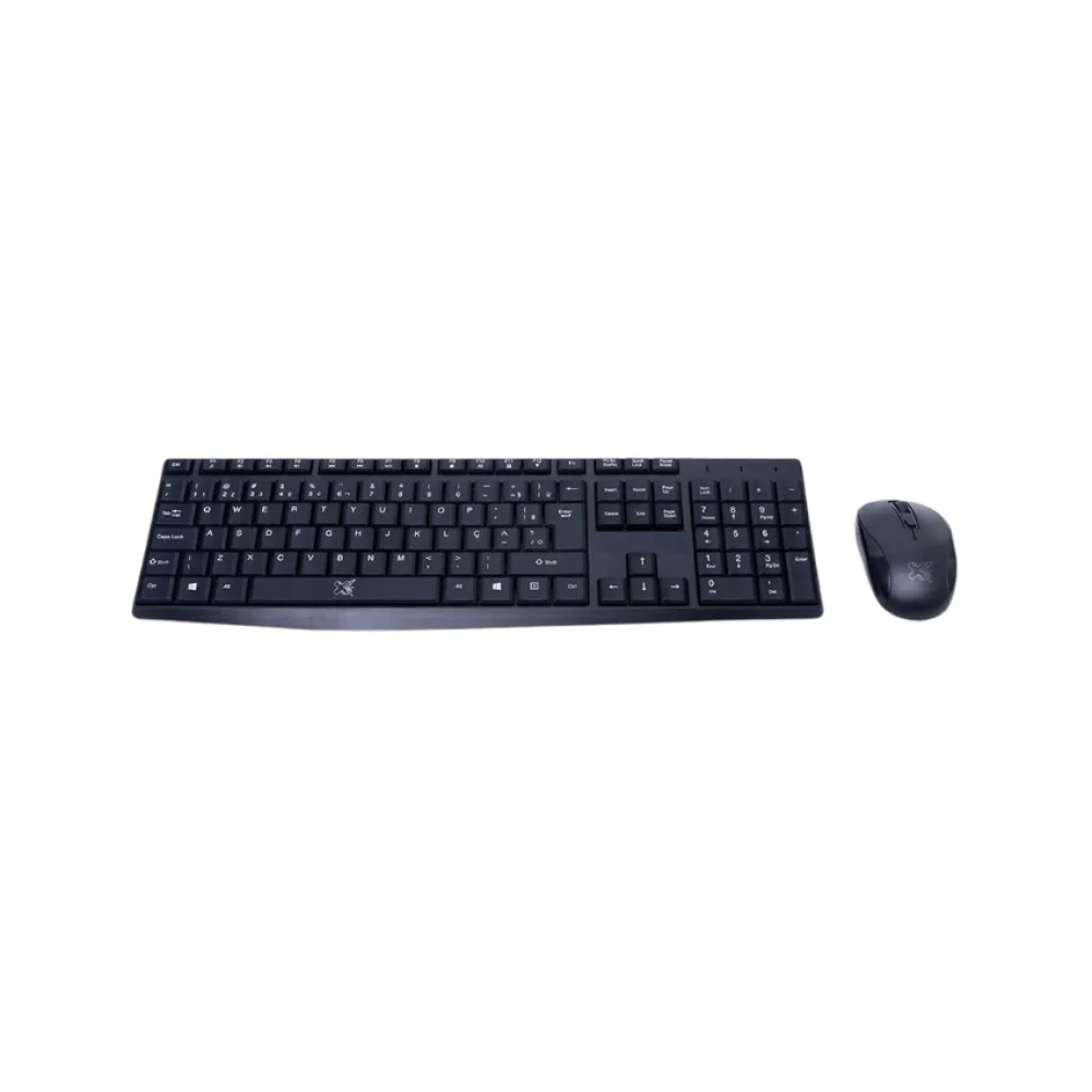TECLADO E MOUSE S/ FIO ARTECK RF2.4G PRETO 60000070 MAXPRINT