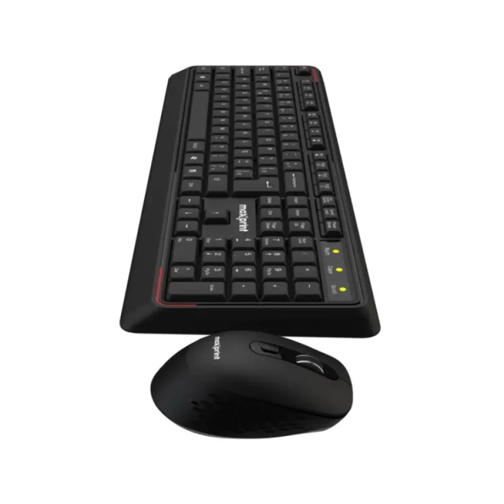 TECLADO E MOUSE S/ FIO CW2000 PRETO 60000159 MAXPRINT