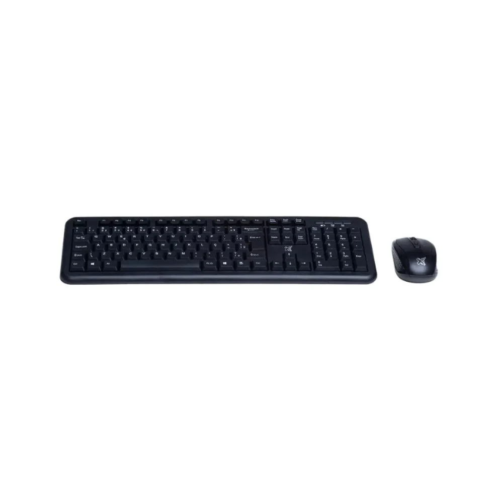 TECLADO E MOUSE S/ FIO EXAGON PRETO 60000146 MAXPRINT